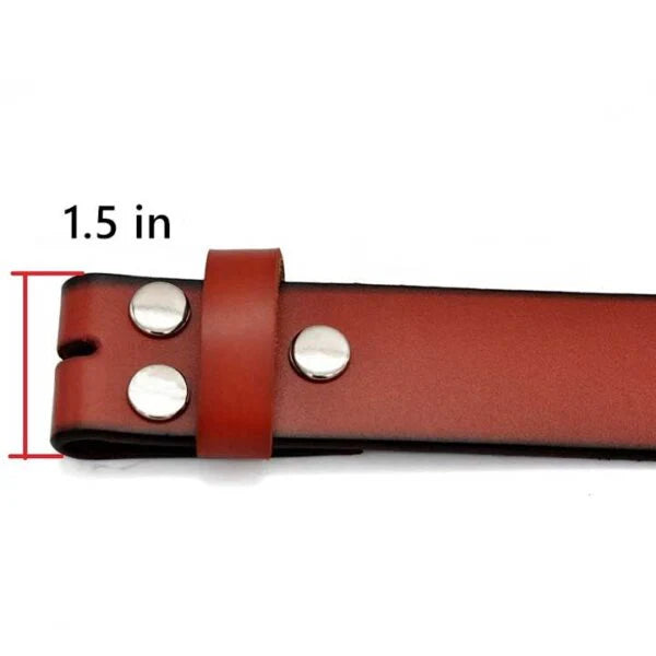 50% OFF 🔥 Punk Fashion Genuine Leather Belt – Knife Buckle Design