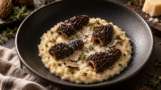 Creamy Morel Mushroom Risotto: A Restaurant-Quality Dish at Home
