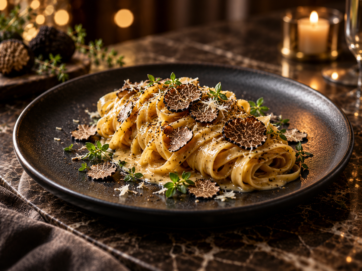 Creamy Black Truffle Pasta: An Easy Restaurant-Quality Recipe