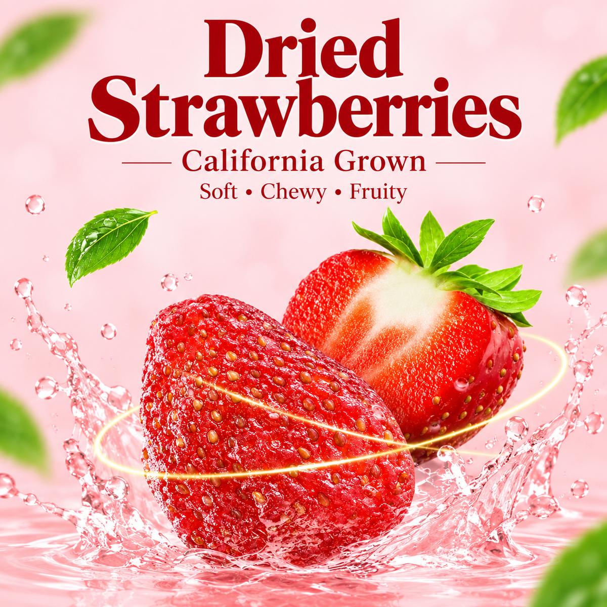 🍓Dried Strawberries – Deliciously Sweet with Real Antioxidant Power