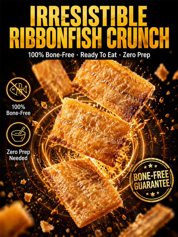 Crispy Fried Ribbonfish with Seafood Flavor
