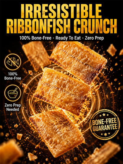 Crispy Fried Ribbonfish with Seafood Flavor