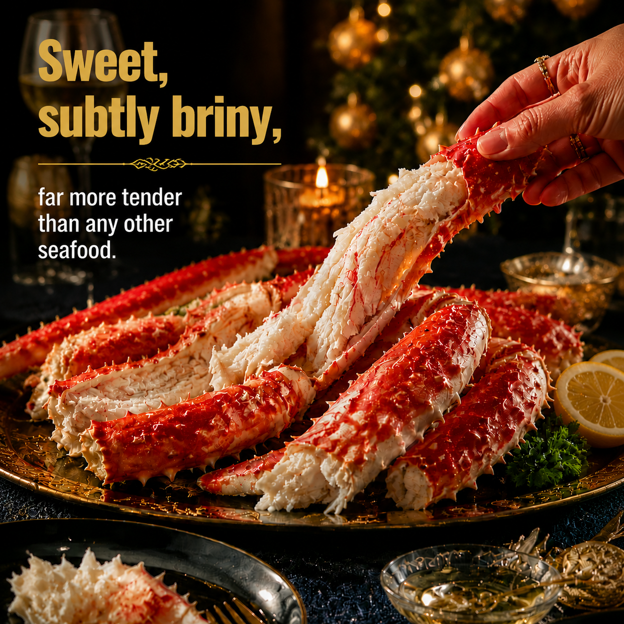 🦀Alaskan Red King Crab Legs