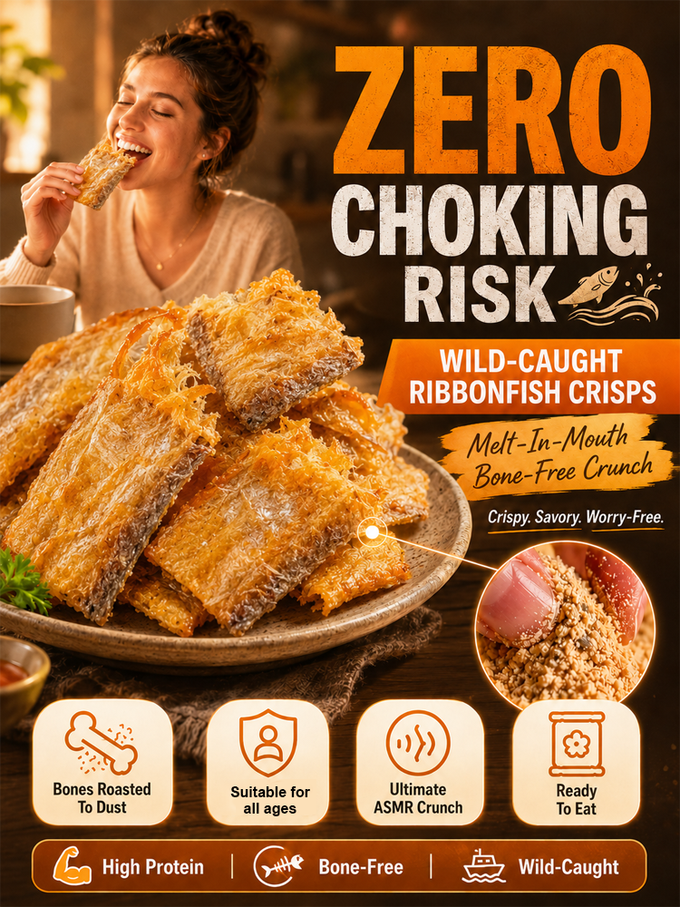 Crispy Fried Ribbonfish with Seafood Flavor