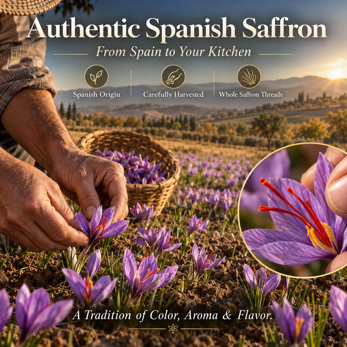 Premium Spanish Saffron Threads