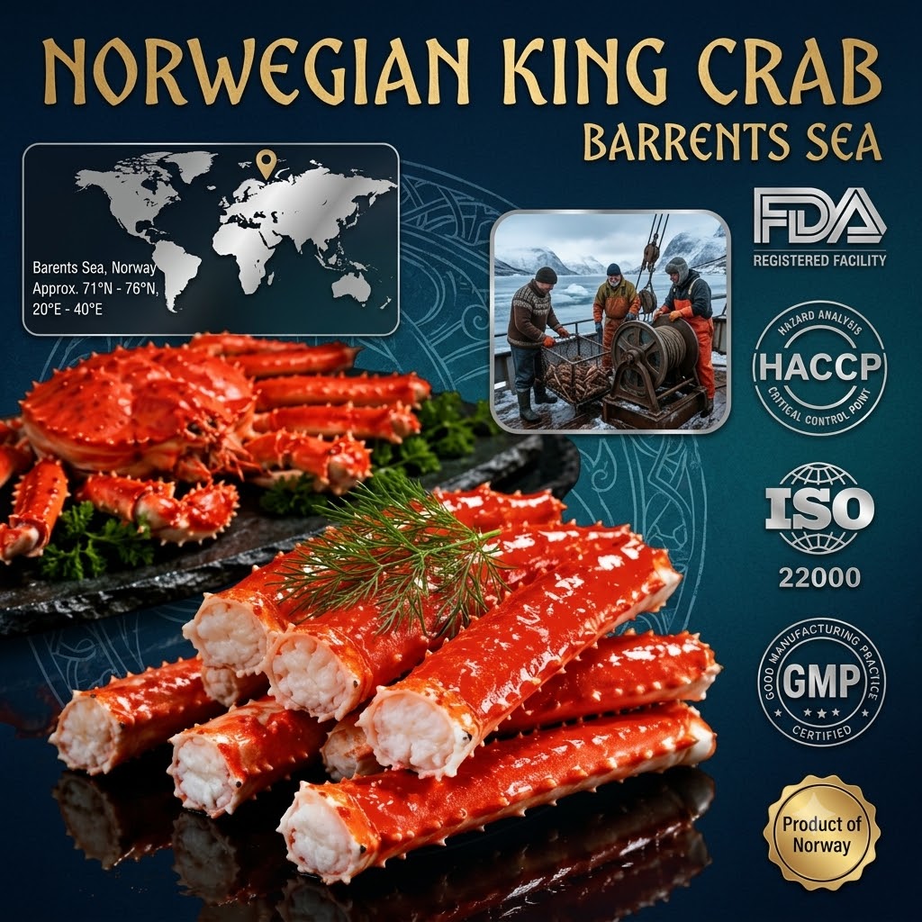 🦀Norwegian Barents Sea King Crab