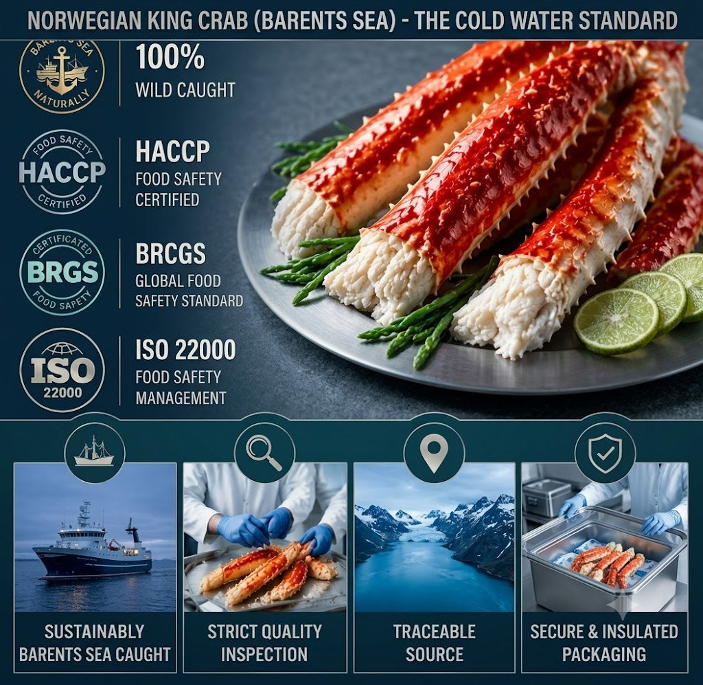 🦀Norwegian Barents Sea King Crab