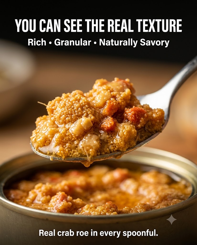 🦀Irish Brown Crab Roe Paste Canned, Rich Crab Butter