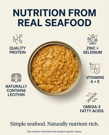 🦀Irish Brown Crab Roe Paste Canned, Rich Crab Butter