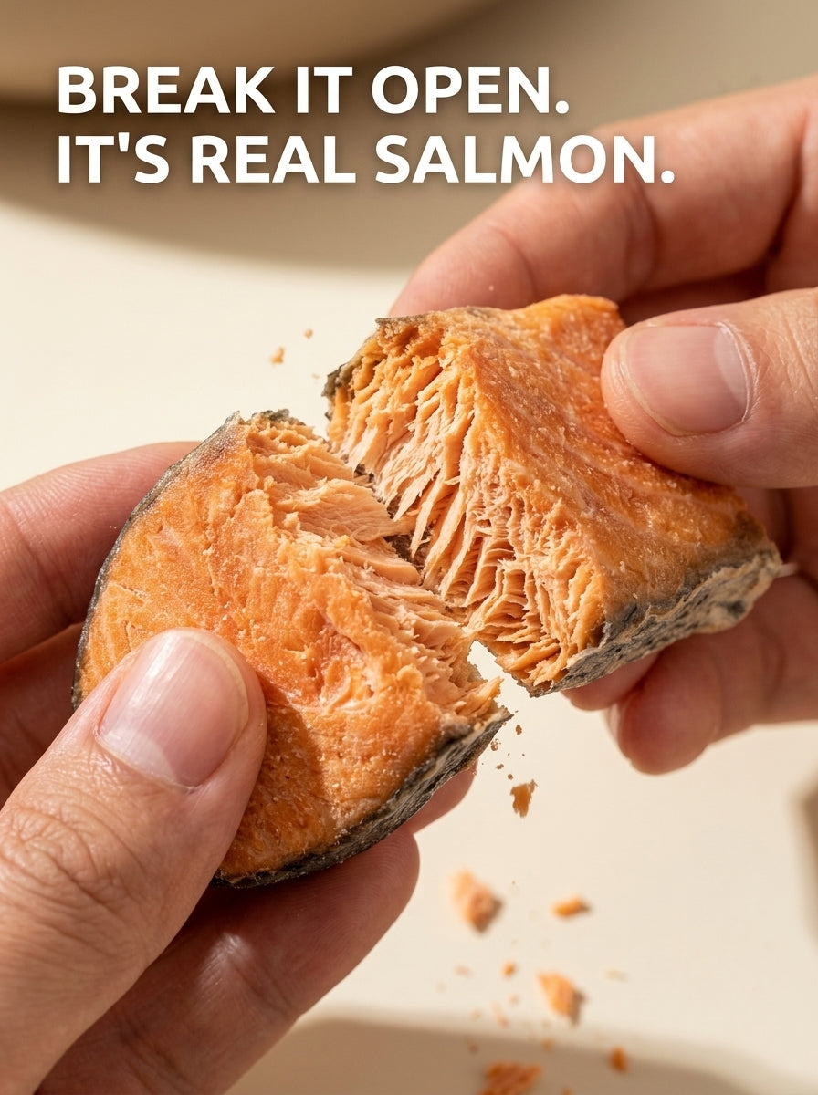 Freeze-Dried Salmon Treats for Cats & Dogs