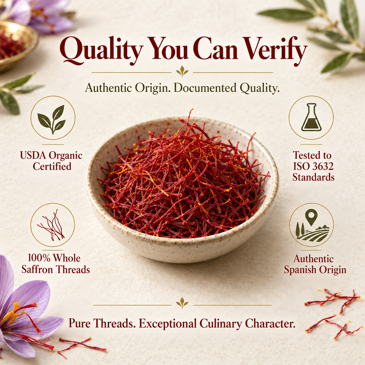 Premium Spanish Saffron Threads