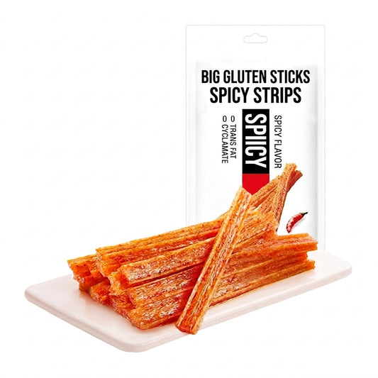Big Spicy Sticks Spicy Strips Spicy Gluten 65g