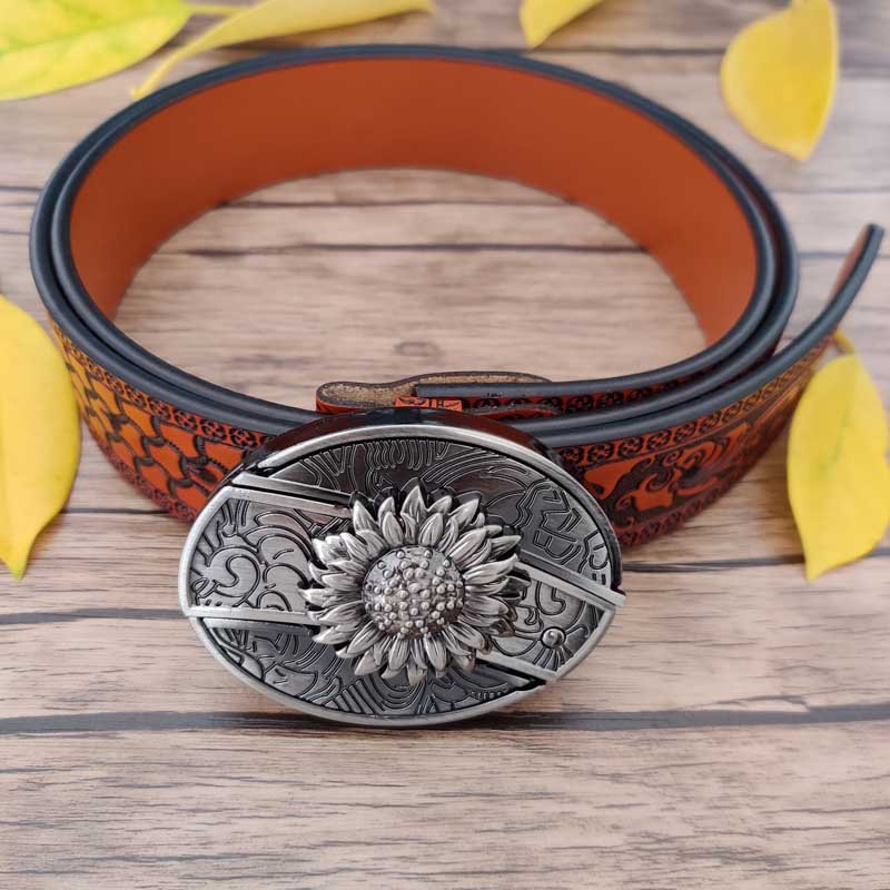 50% OFF 🔥 Punk Fashion Genuine Leather Belt – Knife Buckle Design