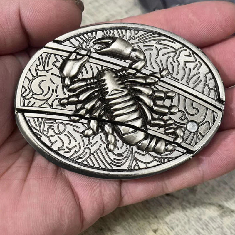 50% OFF 🔥 Punk Fashion Genuine Leather Belt – Knife Buckle Design