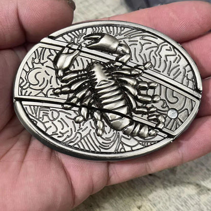 50% OFF 🔥 Punk Fashion Genuine Leather Belt – Knife Buckle Design