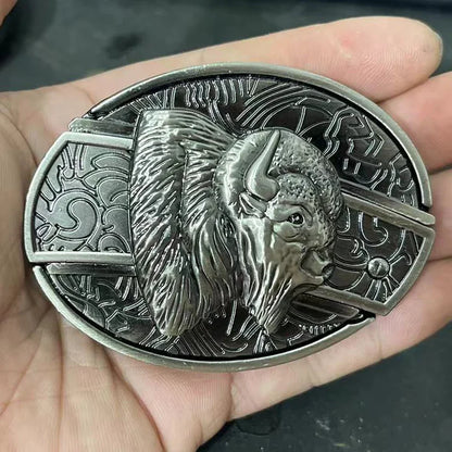 50% OFF 🔥 Punk Fashion Genuine Leather Belt – Knife Buckle Design