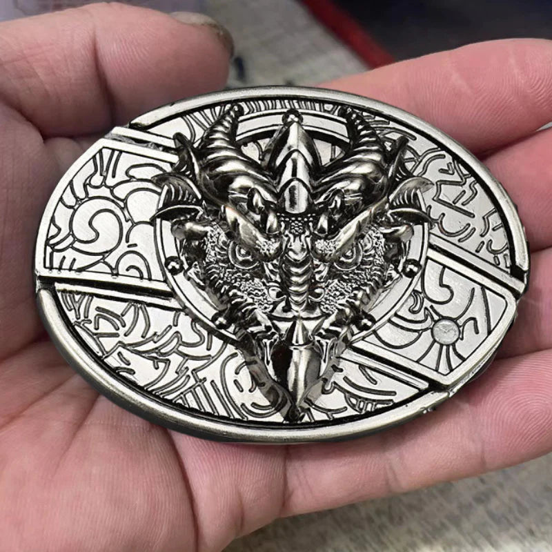 50% OFF 🔥 Punk Fashion Genuine Leather Belt – Knife Buckle Design