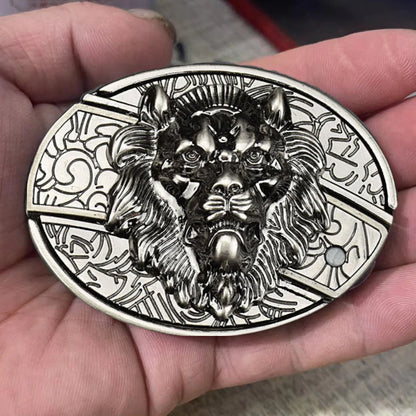 50% OFF 🔥 Punk Fashion Genuine Leather Belt – Knife Buckle Design