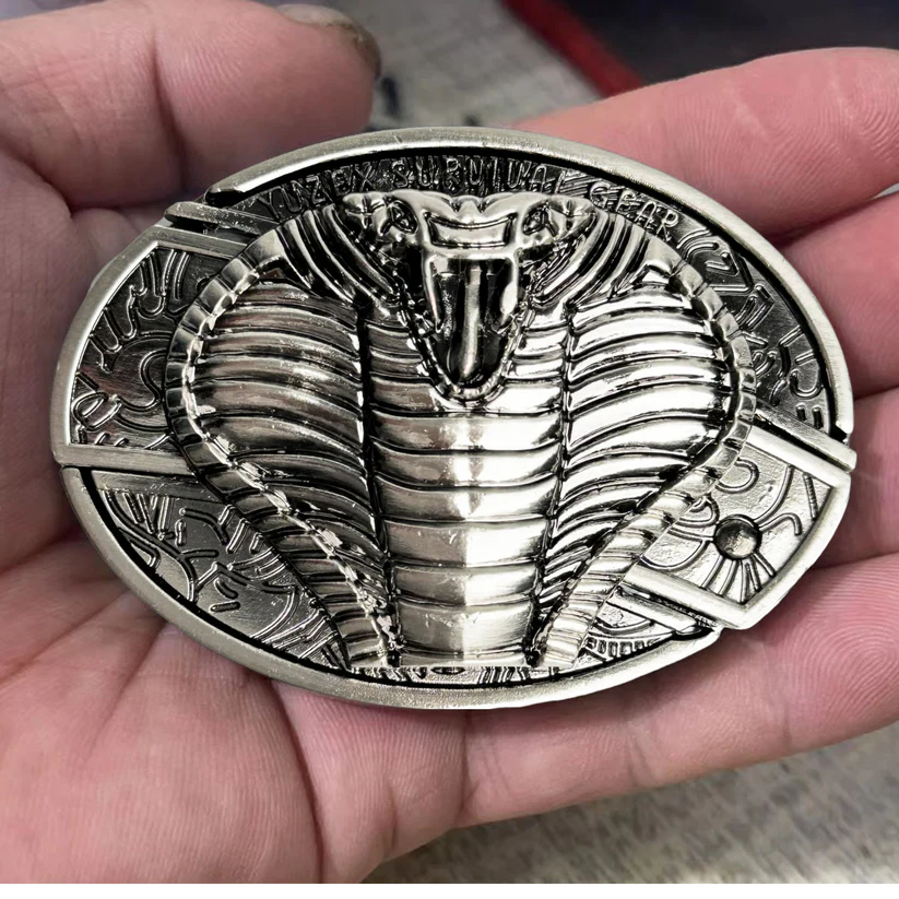 50% OFF 🔥 Punk Fashion Genuine Leather Belt – Knife Buckle Design