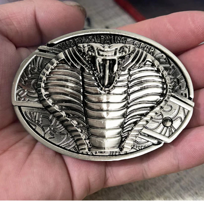 50% OFF 🔥 Punk Fashion Genuine Leather Belt – Knife Buckle Design