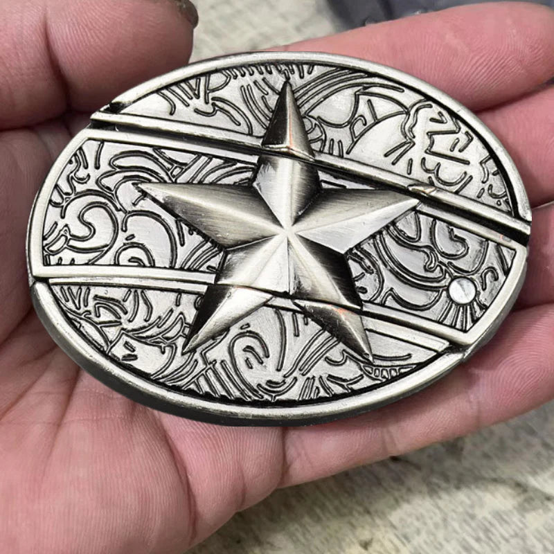 50% OFF 🔥 Punk Fashion Genuine Leather Belt – Knife Buckle Design