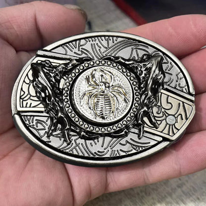 50% OFF 🔥 Punk Fashion Genuine Leather Belt – Knife Buckle Design