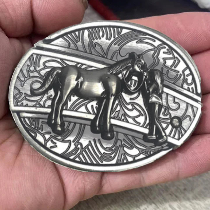 50% OFF 🔥 Punk Fashion Genuine Leather Belt – Knife Buckle Design