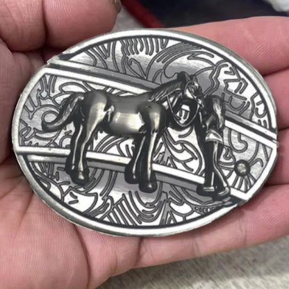 50% OFF 🔥 Punk Fashion Genuine Leather Belt – Knife Buckle Design