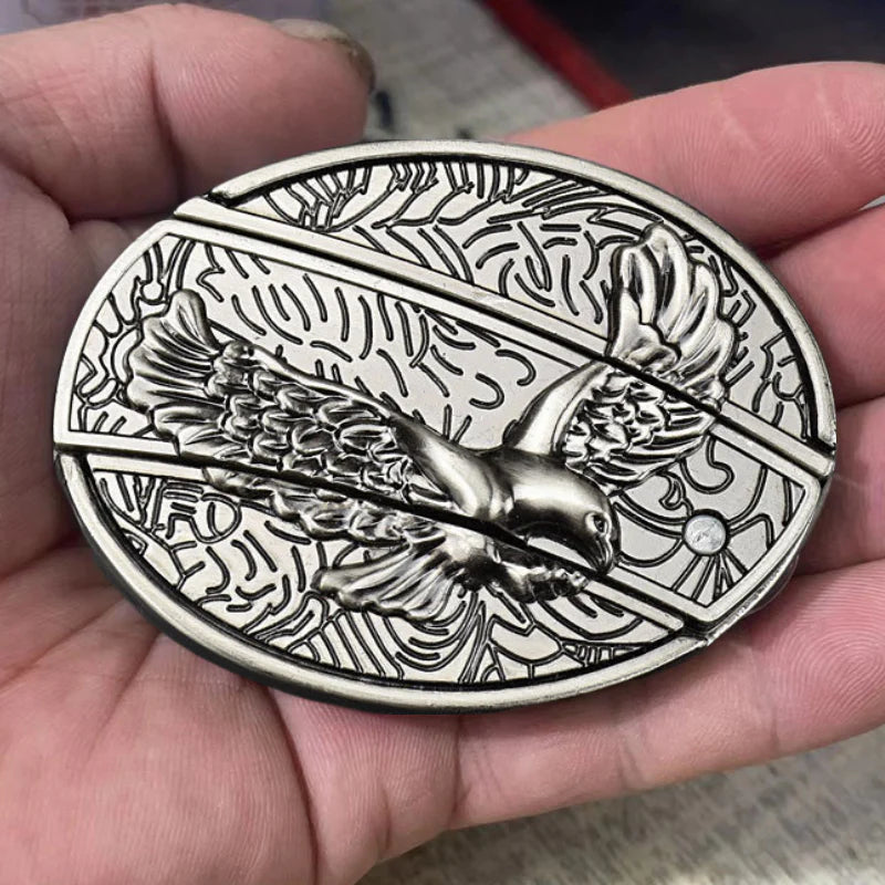 50% OFF 🔥 Punk Fashion Genuine Leather Belt – Knife Buckle Design