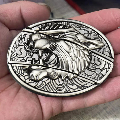 50% OFF 🔥 Punk Fashion Genuine Leather Belt – Knife Buckle Design