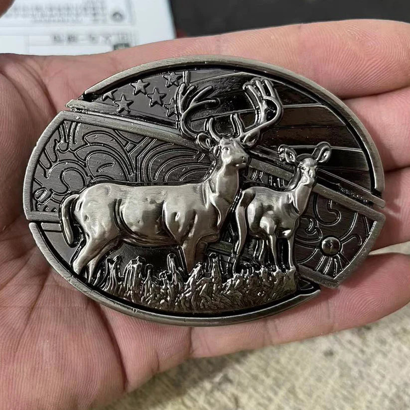 50% OFF 🔥 Punk Fashion Genuine Leather Belt – Knife Buckle Design