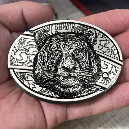 50% OFF 🔥 Punk Fashion Genuine Leather Belt – Knife Buckle Design