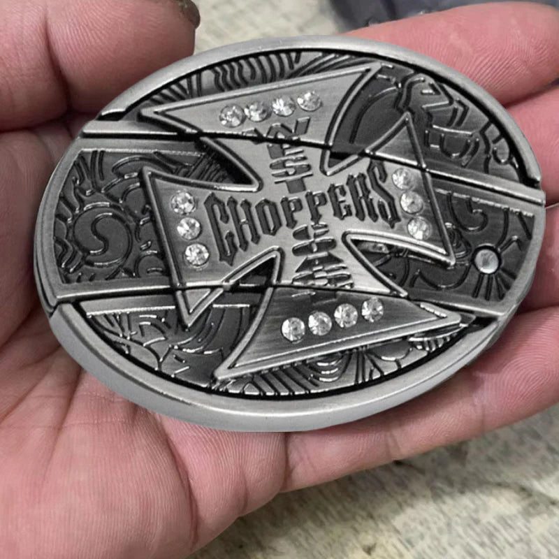 50% OFF 🔥 Punk Fashion Genuine Leather Belt – Knife Buckle Design