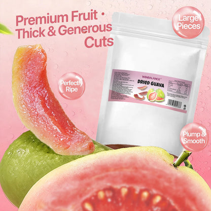 ✅🚩Say goodbye to high-calorie guilt! 🌿🏥Satisfy your cravings with ourfiber-rich Red Guava slices